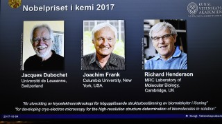 Нобеловата награда за химия за 2017 година е присъдена съвместно