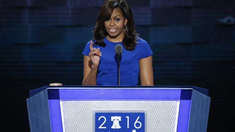 Мишел Обама критикува жените, които не са гласували за Хилъри Клинтън 