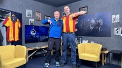Станимир Стоилов посети новото студио на "Левски на левскарите"