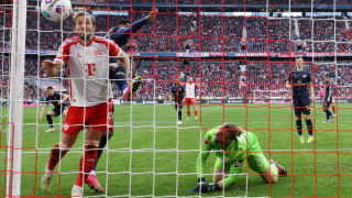 Контузеният нападател на Байерн Мюнхен Хари Кейн проведе индивидуална