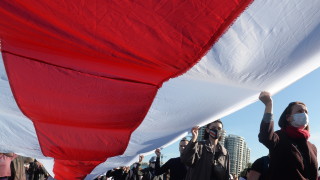 Десетки хиляди привърженици на опозицията участваха в протеста в беларуската