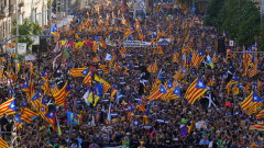 Хиляди отбелязаха Деня на Каталуния