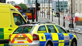Драматични кадри с полицията и тримата терористи в британската столица