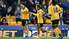 Уулвърхемптън разпиля закъсал съперник от Лига 2