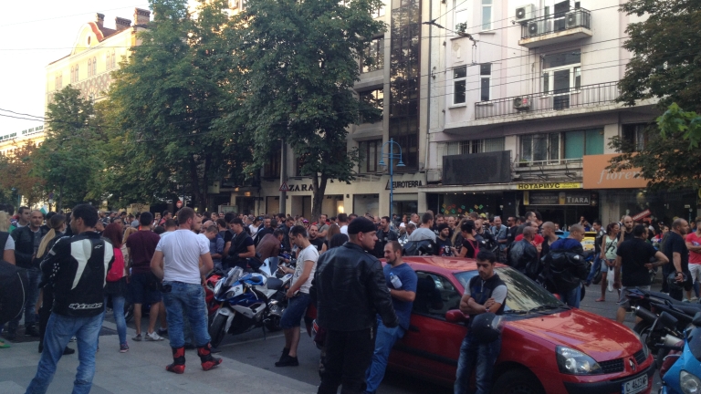 Национален протест на мотористи пред съдилища в страната