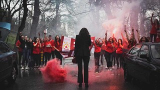 Учениците от 12 А клас на Националната търговска гимназия в Пловдив