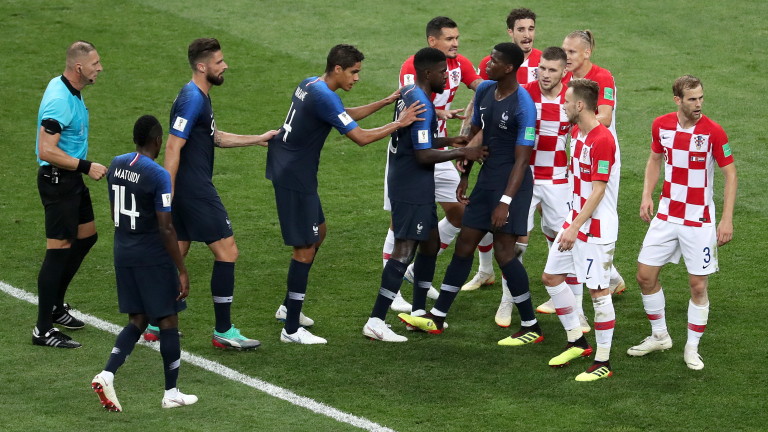 Франция 3 : 1 Хърватия 59′ ГОООЛ ЗА ФРАНЦИЯ!!! 3:1!!!