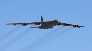 Двойка стратегически бомбардировачи B 52 на ВВС на САЩ в понеделник