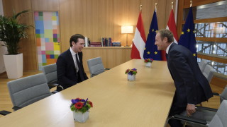 Канцлерът на Австрия Себастиан Курц изрази надежда че британските депутати