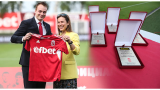 Може би най големият български букмейкър беше отличен за подкрепата си