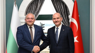 Министрите на вътрешните работи на България и Турция Иван Демерджиев