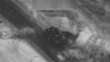  Aмерикански дрон унищожи съветски танк Т-72 в Сирия 