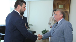 Светлан Стоев прие лидера на партията Граждански демократичен съюз от Северна Македония