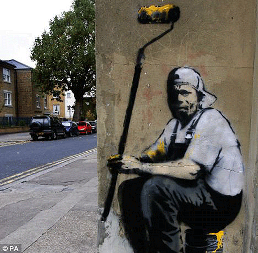 Лондонските власти изтриха мистериозни графити за стотици хиляди долари