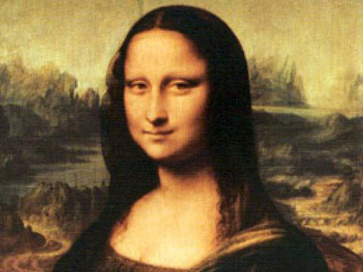 Тайнствени символи в очите на Мона Лиза