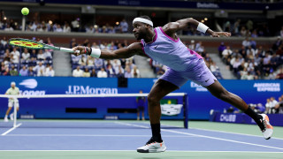 Американският тенисист Франсис Тиафо който отстрани Григор Димитров на четвъртфиналите