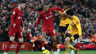 Ливърпул и Уулвърхемптън завършиха 2 2 и oтново ще играят за ФА