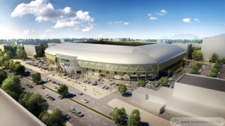 СНИМКИ: Ботев представи уникален за България стадион