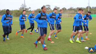 Левски поднови тренировки в Кипър Сините имаха два почивни дни
