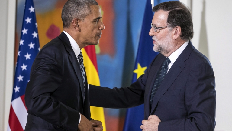 Обама се срещна с испанския премиер 