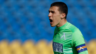 Вратарят на Левски Пламен Андреев говори преди контролата срещу Септември