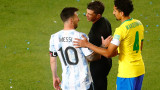 Наказаха съдиите на мача Аржентина - Бразилия