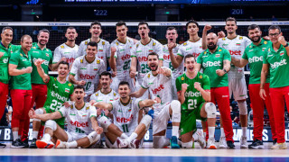 Българският национален отбор по волейбол изигра мач за историята и