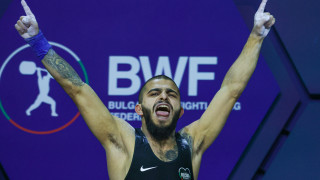 Русе посрещна европейския шампион по вдигане на тежести Ангел Русев