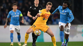 Наполи 0 1 Барселона 60′ ГООЛ ЗА БАРСЕЛОНА Въпреки