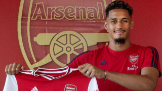 Уилям Салиба подписа нов договор с Арсенал съобщиха от английския