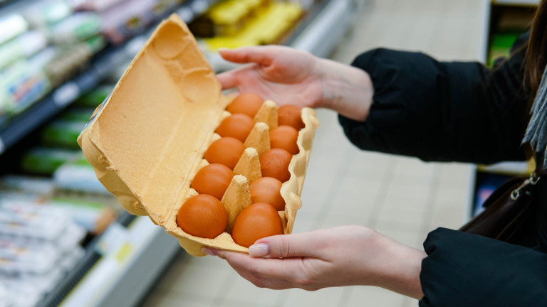 Яйцата в България са най-евтините в Европа. Това заяви пред