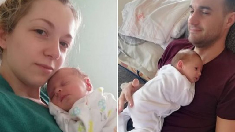 Дъщеричката на Яна и Явор от град Варна се ражда