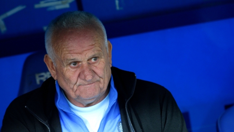 Бившият треньор на Левски Люпко Петрович изпрати просълзен Георги Марков.