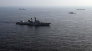 Руски военни кораби проведоха тренировки в Бяло море част от