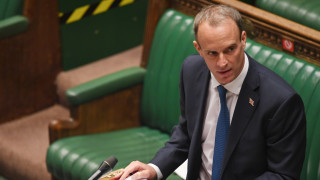 Рааб пред САЩ: ЕС, а не Великобритания заплашва ирландския мир