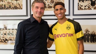 От днес Ашраф Хакими е част от Борусия Дортмунд Крайният