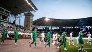 Карабах 0 0 Лудогорец 45′ ИГРАТА СЕ ПОДНОВЯВА 45 5′