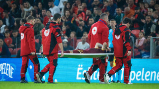 Нападателят на България и Лудогорец Спас Делев е със