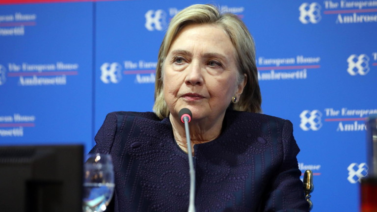 Бившият държавен секретар на САЩ Хилари Клинтън заяви в интервю