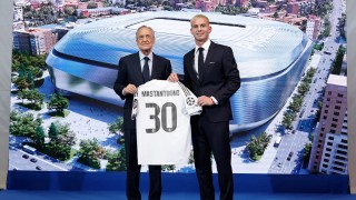 Офанзивният футболист на Реал Мадрид Франко Мастантуоно е получил пубалгия