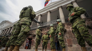 Въоръжените сили и полицията на Еквадор задържаха общо 1327 участници