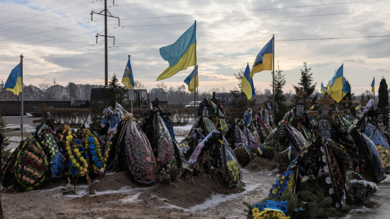 Загубите на украинските войски са скочили с 40% през февруари и
