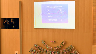 Парламентът на Швеция отхвърли кандидатурата на Улф Кристерсон лидер на