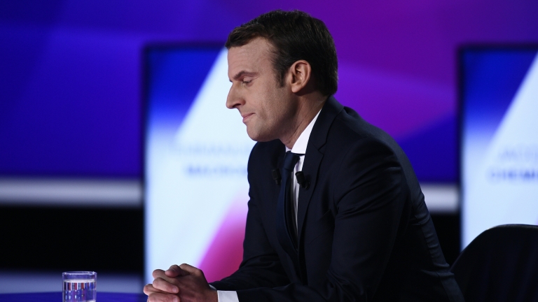 Макрон увеличава преднината си пред Льо Пен два дни преди вота