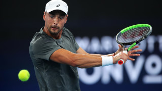 Димитър Кузманов отпадна в първия кръг на турнира по тенис