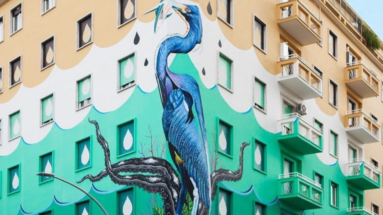 Графитите, които пречистват въздуха