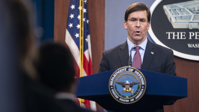 Еспър: САЩ не планират изтегляне от Ирак