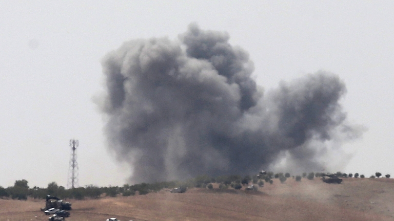 Самолети на американската коалиция удариха „Ислямска държава” в Северна Сирия