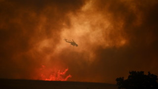 Горските пожари в района на Александруполис продължават да бушуват вече