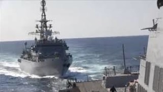 Военните от американския флот публикуваха видео от приближаването на руския